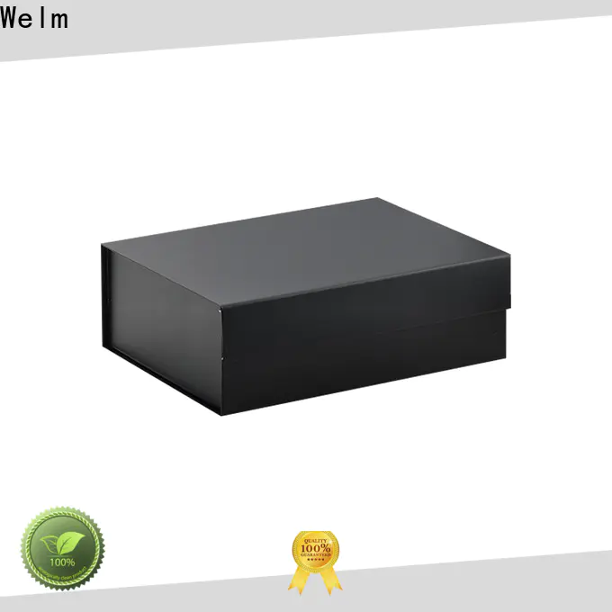 Welm foldable extra large gift boxes wholesale logo online