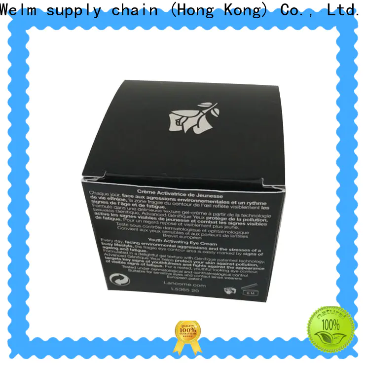 Welm best metal cosmetic tins suppliers for tempered glass packing