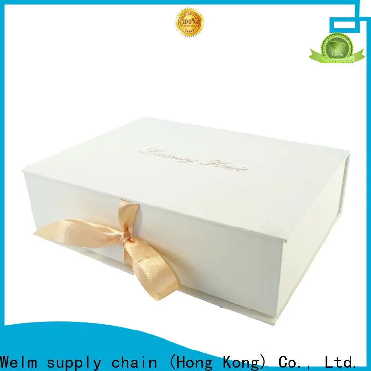 Welm closure box packaging jewelry for necklace