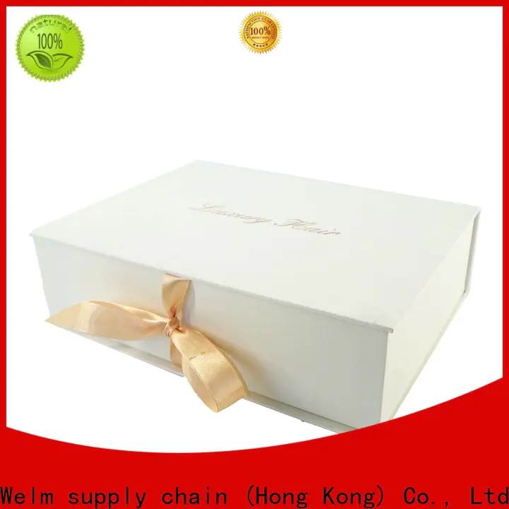 Welm high-quality gift box foldable manufacturers online