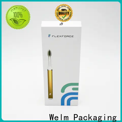 Welm luxury laptop packaging box manufacturer for home