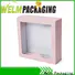 Welm printed gift boxes wholesale windows for lip stick