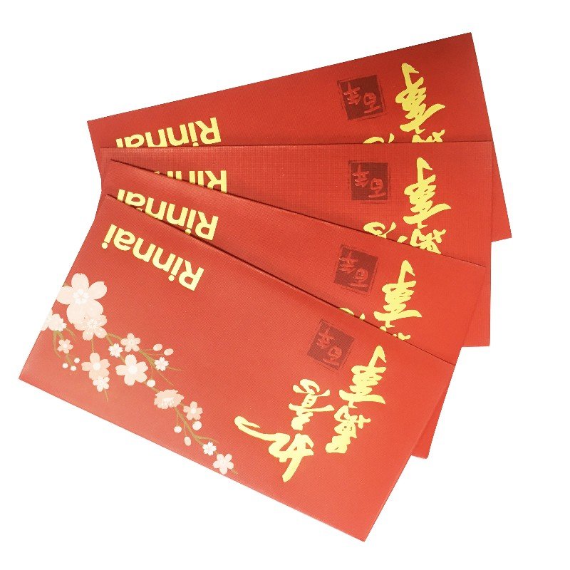 Chinese New Year And Wedding Custom Red Packet Printing