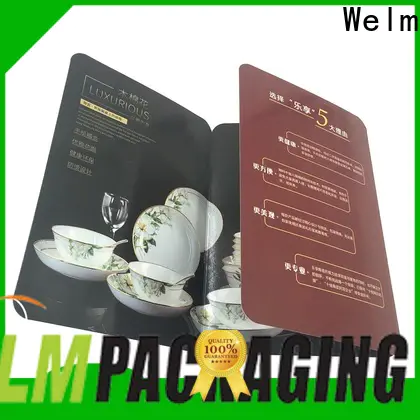 Welm latest low cost brochure printing of watches for business