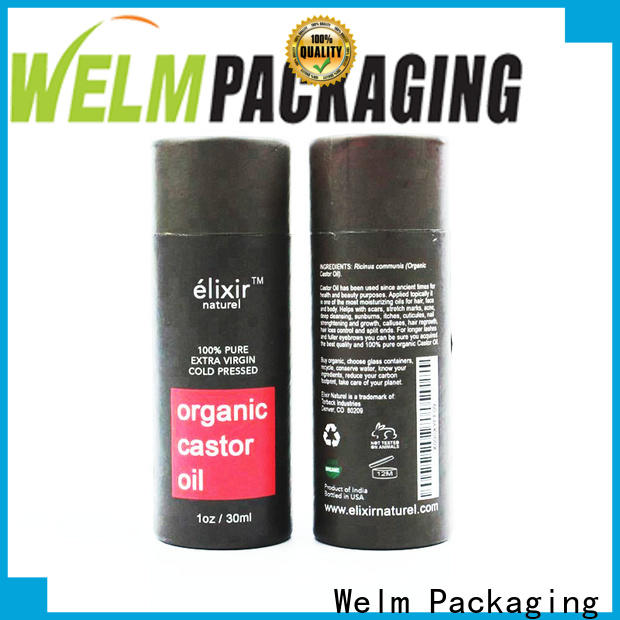 Welm best cheap cosmetic packaging full round tube for lip stick