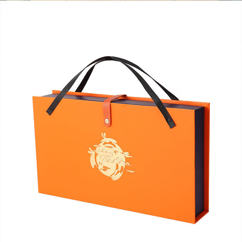 Hong Kong supplier high-end custom printed logo luxury packaging moon cake box gift