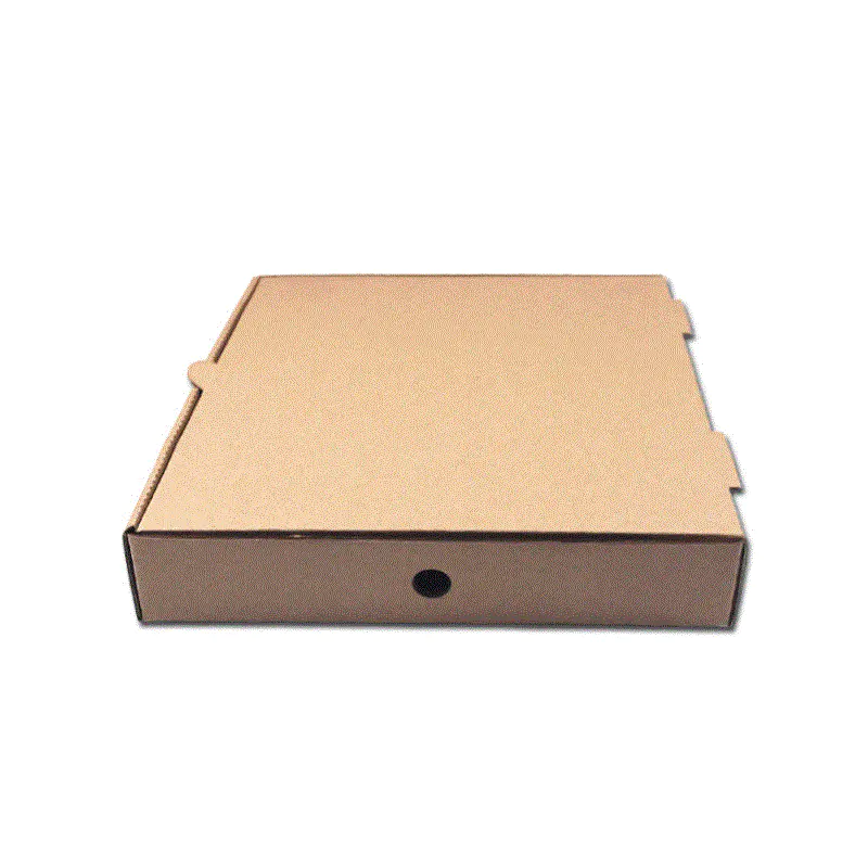 Wholesale Custom Printed Personalised All Size 9 10 11 12 14 18 Inch Corrugated Kraft Paper Fries Burger Pizza Boxes
