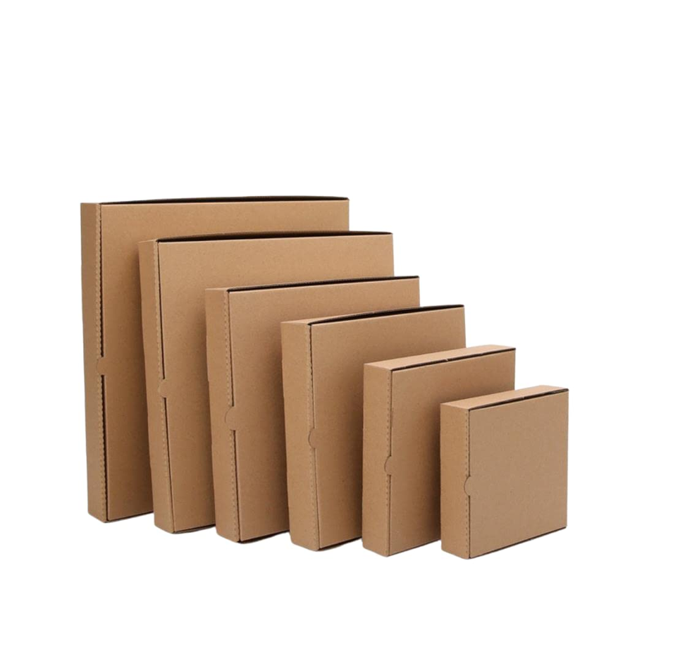 Hong Kong Wholesale Made Healthy Takeaway Paper Package 12 14 15 18 inch 35CM Kraft Paper Pizza Boxes with Logo