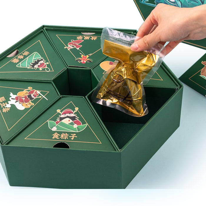 Hong Kong Customized Wholesale Mystery Surprise Dragon Boat Festival Zongzi Packaging Gift Box
