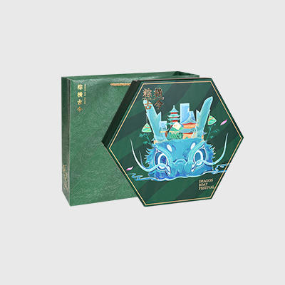 Hong Kong Customized Wholesale Printed Logo Multi Sizes Environmental protection Craft paper Dragon Boat Festival Gift boxes