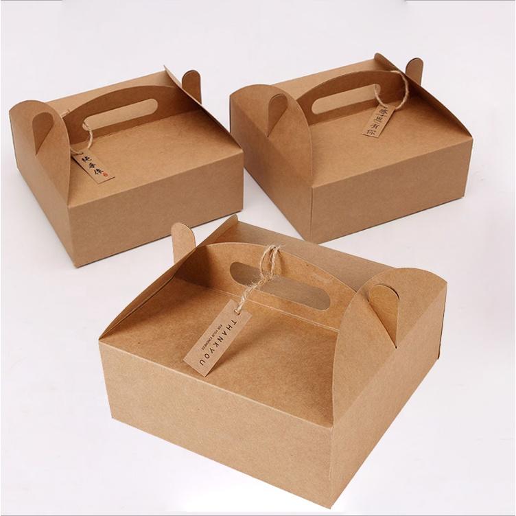 Hong Kong Custom Eco Friendly 6 7 8 9 10 12 inch Multi Size Takeaway Delivery  Corrugated Package Pizza Box with Handle