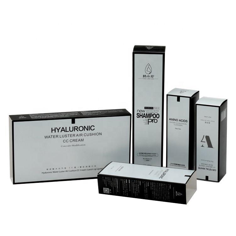 Hong Kong Custom Nail Lip Kit Wig Eyelash Press on Nail Perfume Soap Cosmetics Product Gift Cardboard Packaging Boxes
