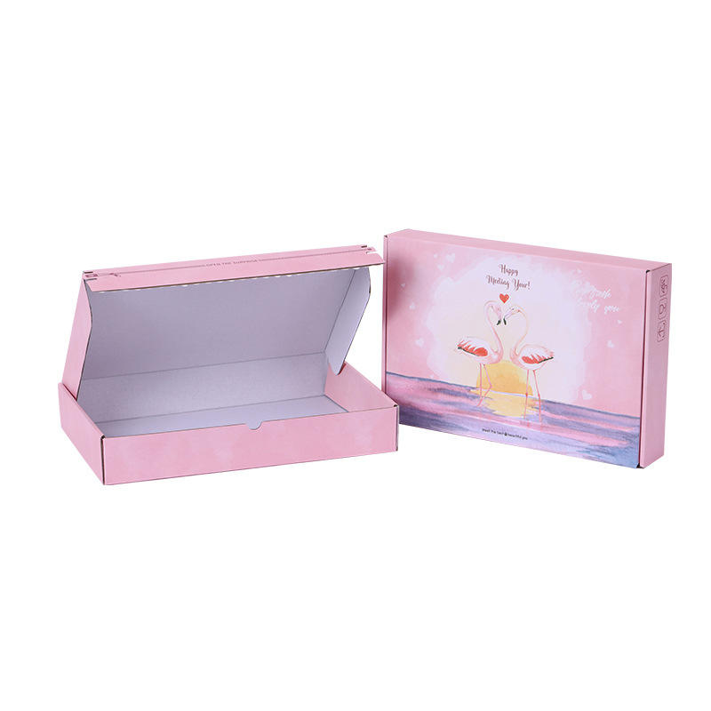 Custom surprise luxury white Clothing shoe candle floral hair flower gift craft corrugated Kraft box packaging for jewelry