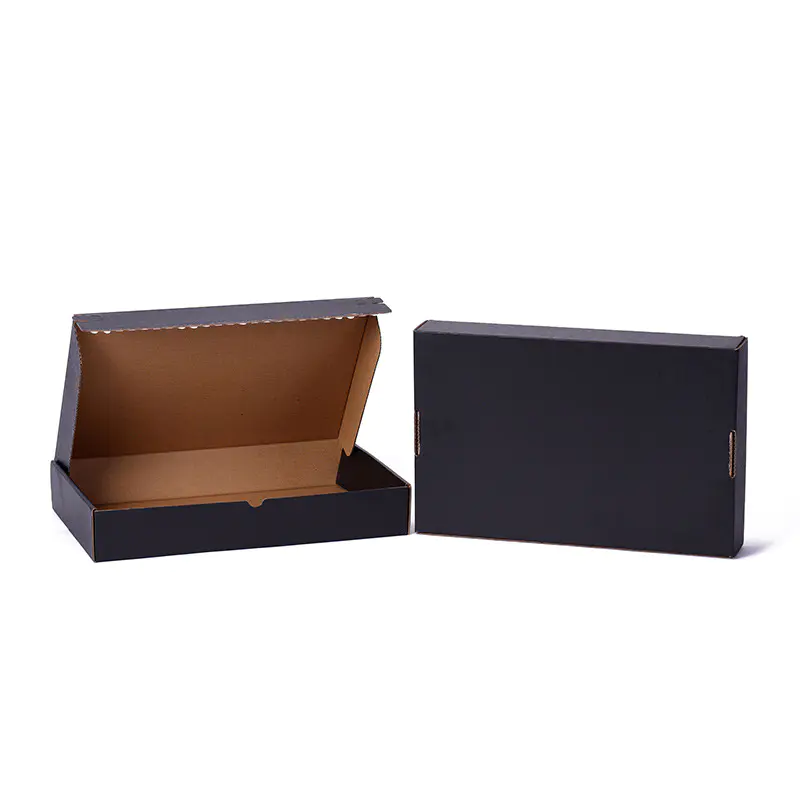 Custom Pink small black clothing shoe box storage shipping jewelry wedding favor gift corrugated packaging box with ribbon