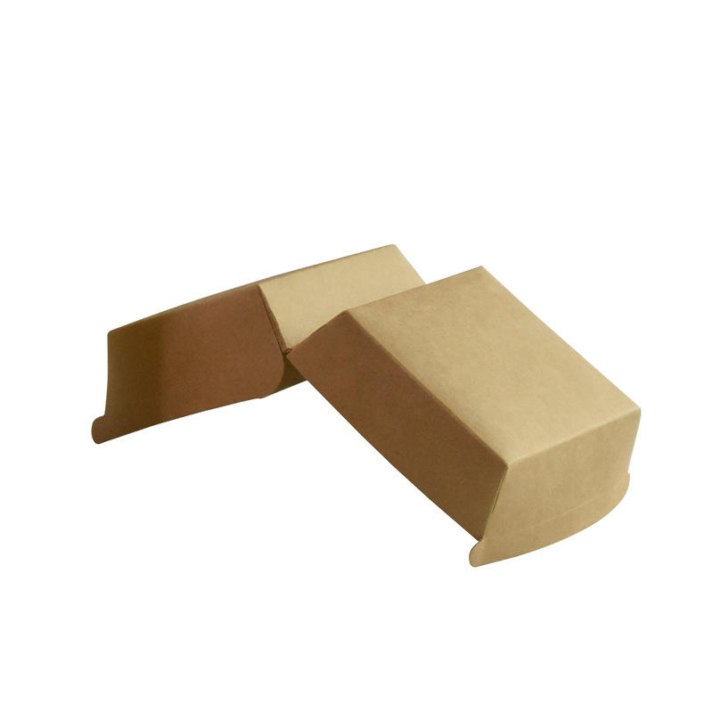 Custom Disposable Biodegradable To Go Takeaways Fast Food Lunch Bagasse Hamburger Container Corrugated Paper Burger Packing Box