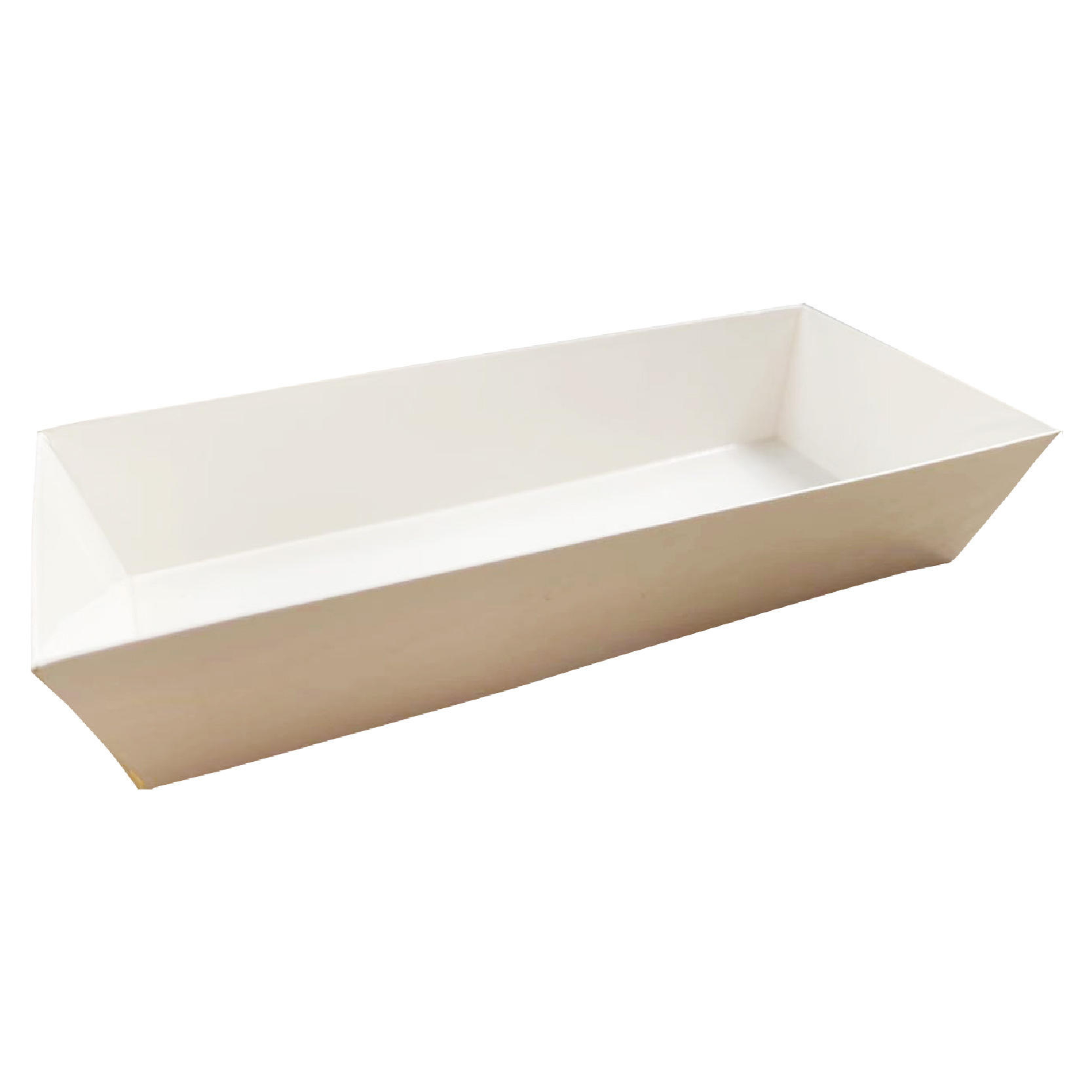 Custom Disposable Biodegradable Takeaways Fast Food Lunch French Fries Chicken Container Cardboard Paper Boat Serving Packing Box