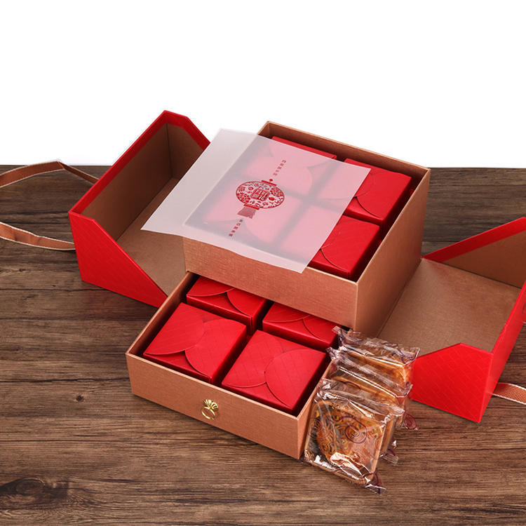 Custom Mid-Autumn festival moon cake gift box