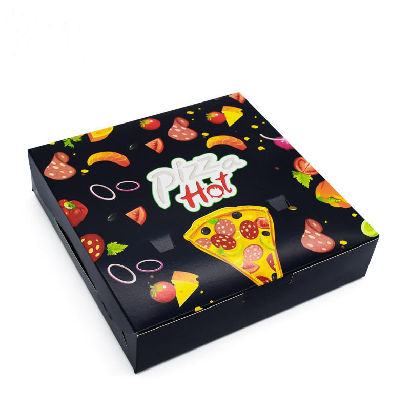 Custom packaging hexagon square triangle carton 14inch 16 inch pizza box for food