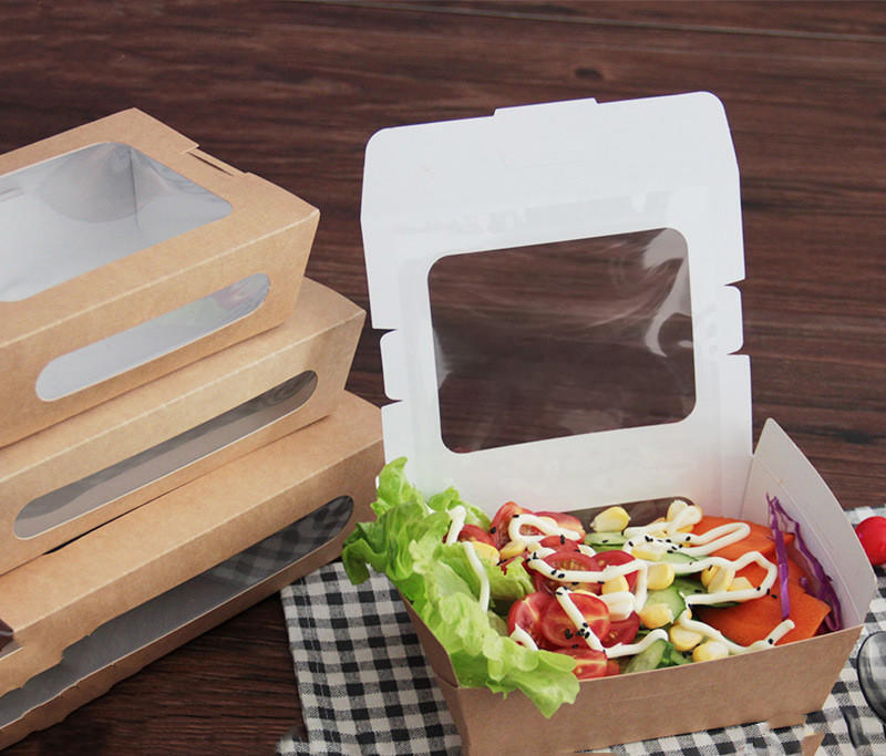 Custom design loge fried chicken hot dog carton kraft corrugated cardboard paper food packaging hamburger burger takeaway box
