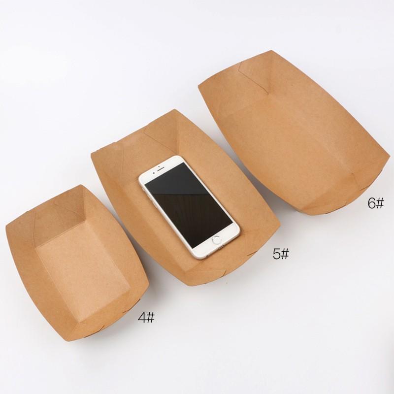 Custom Printed Eco Friendly Fast Food hot dog Lunch Kraft Corrugated cardboard paper Packaging Container Hamburger Takeaway Box