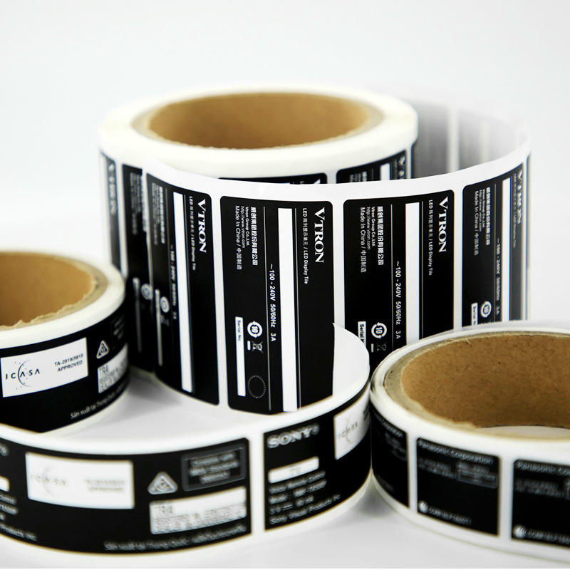 Custom Printing Waterproof Vinyl Stickers Die Cut Stickers Adhesive PVC Label Sticker