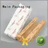 Welm gold bulk shopping bags paper with die cut handle for gift shopping