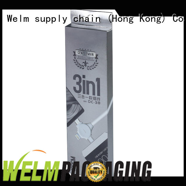 Welm superior quality electronics packaging design online for power bank