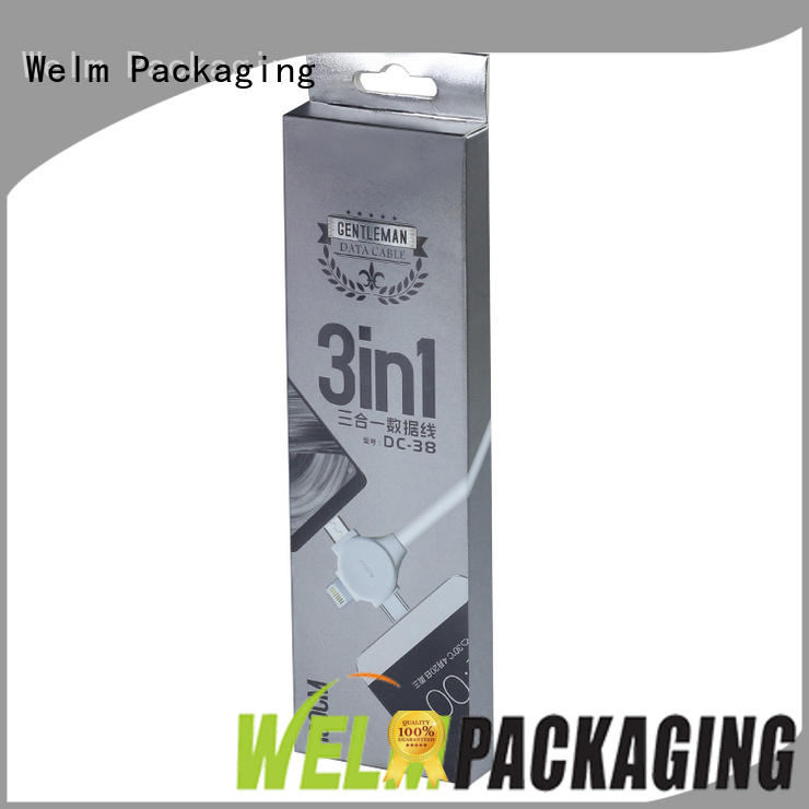 Welm waterproof electronics packaging design with pvc window for sale