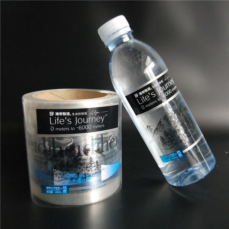 printing customized design water bottle adhesive label