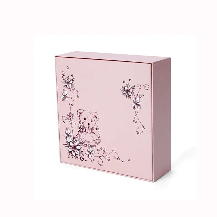 cardboard gift boxes wholesale pink windows for sale
