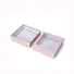 hot stamp logo box packaging packing windows for sale