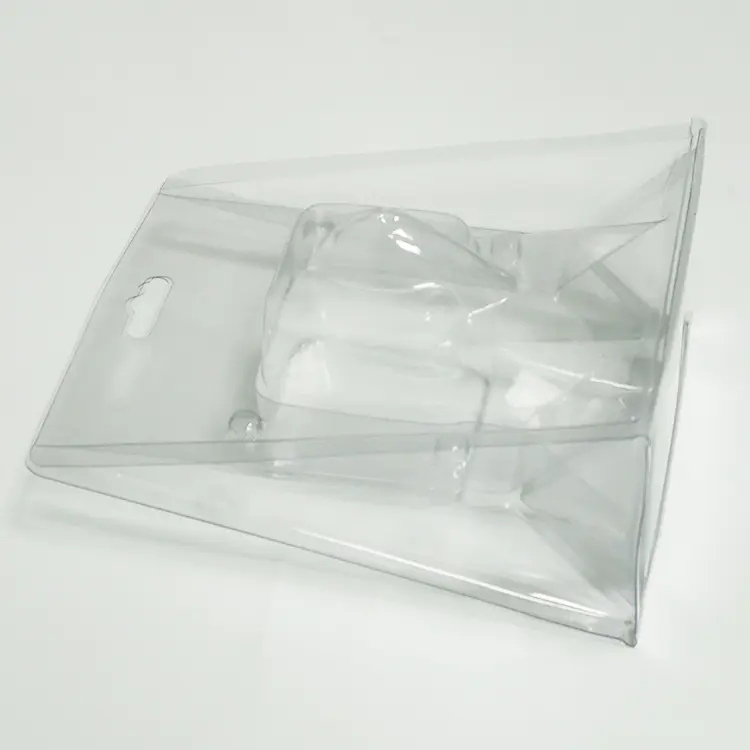round biodegradable food packaging blister tray liner for cosmetics and toy