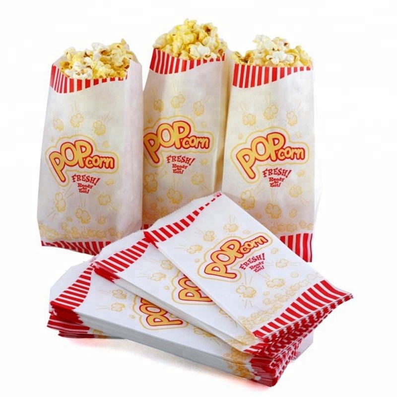 high quality logo printed greaseproof custom popcorn paper bag-6