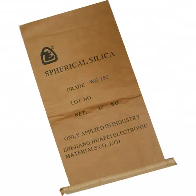 logo customized brown craft paper bag