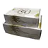 Welm high-quality box carton packaging with hot satmp logo for ear ring