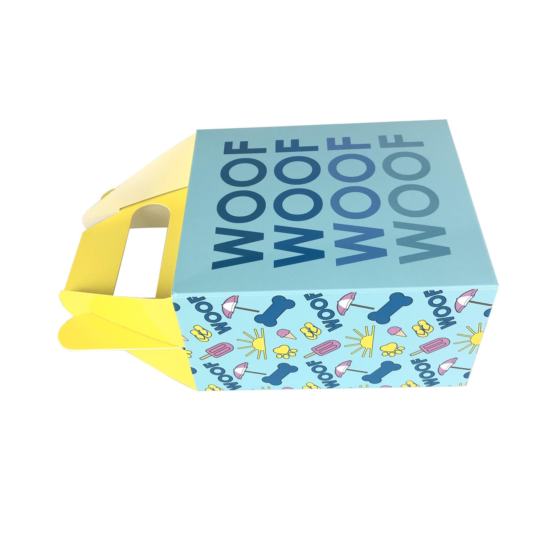 Custom Logo Printing  Colorful Food  Packaging Gift Paper Box