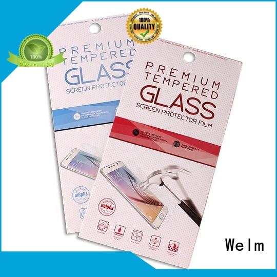 Welm customized cosmetic container suppliers for business for tempered glass packing