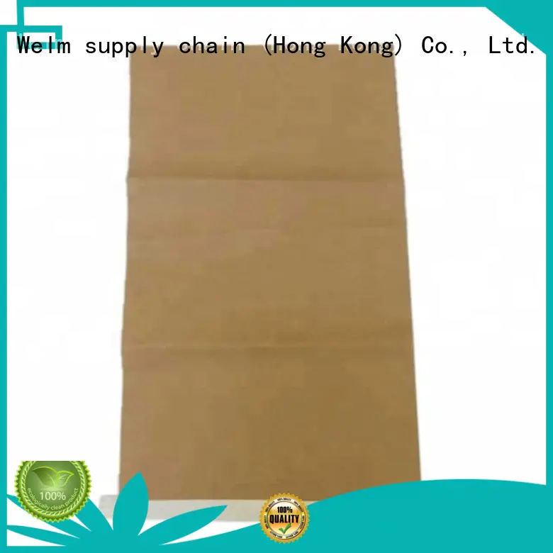 logo customized brown craft paper bag