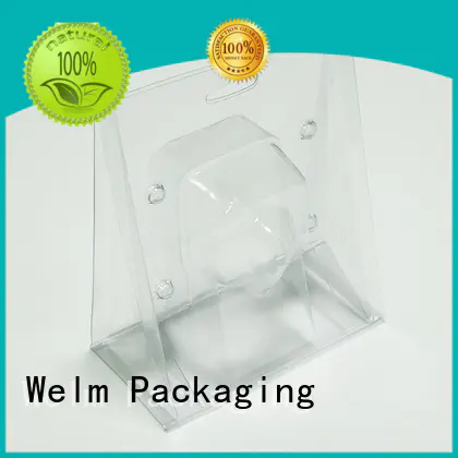 Welm blister custom packaging with magnetic ribbon for children toys