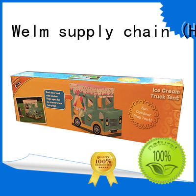 folding open toy box supplier for display