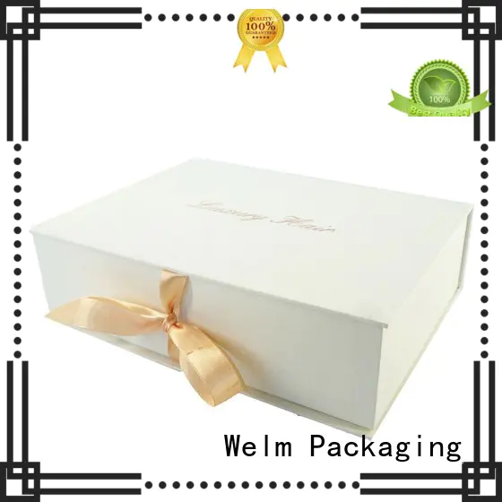 Welm paper box packaging closure for sale