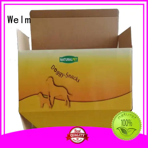 new cardboard box packaging dessert for business for pet food