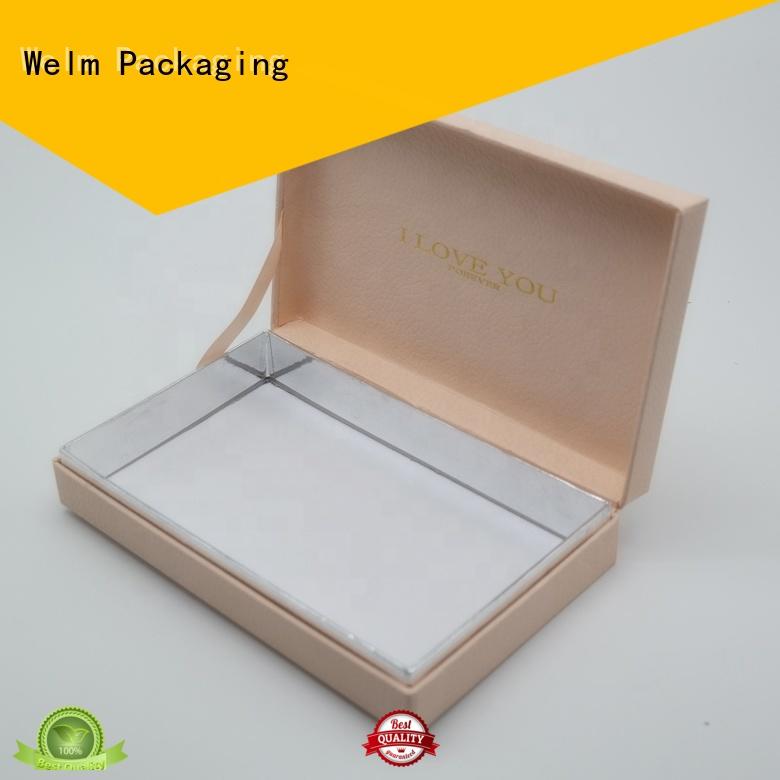 Welm pillow gift boxes wholesale with window for sale