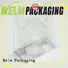Welm jewelry custom packaging with red vinyl sticker for children toys