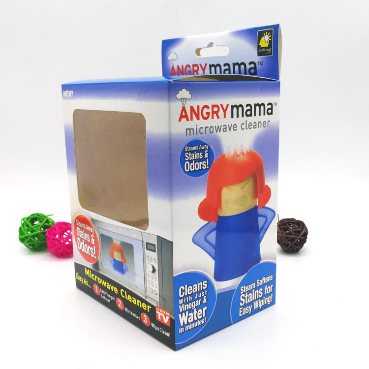 Glossy Custom Design Foldable Paper Window Box Toy Packaging Box-1